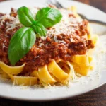Delicious Turkey Bolognese in a Bowl