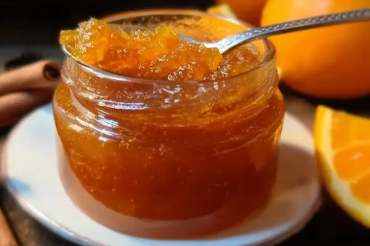 Winter Spiced Orange Jam No Pectin - Homemade Delight