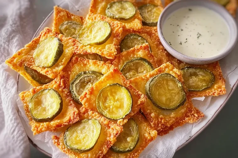 Delicious 2-Ingredient Pickle Chips