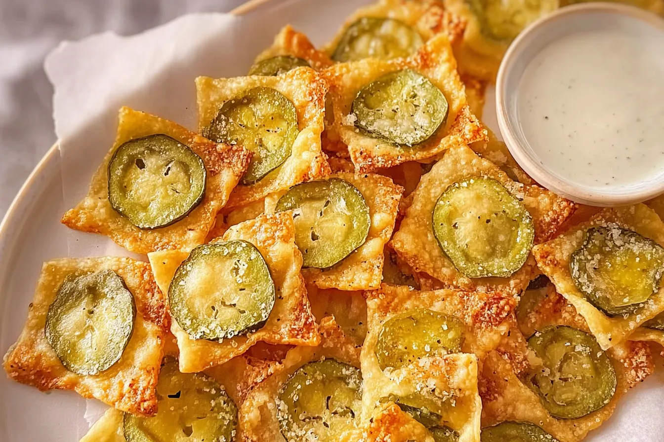 2-Ingredient Pickle Chips Recipe