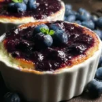 Delicious Baked Blueberry Cottage Cheese Bowls