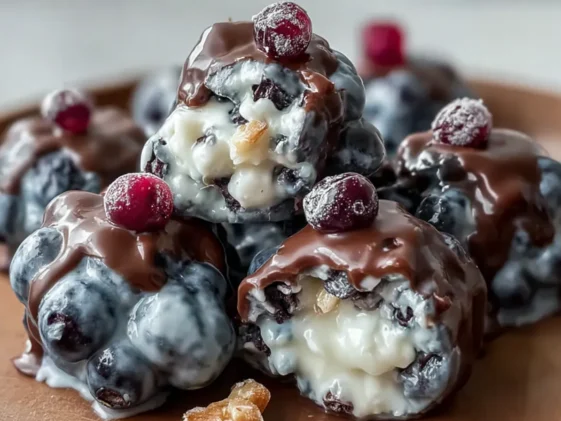 Blueberry Yogurt Clusters: Healthy Snack Ideas