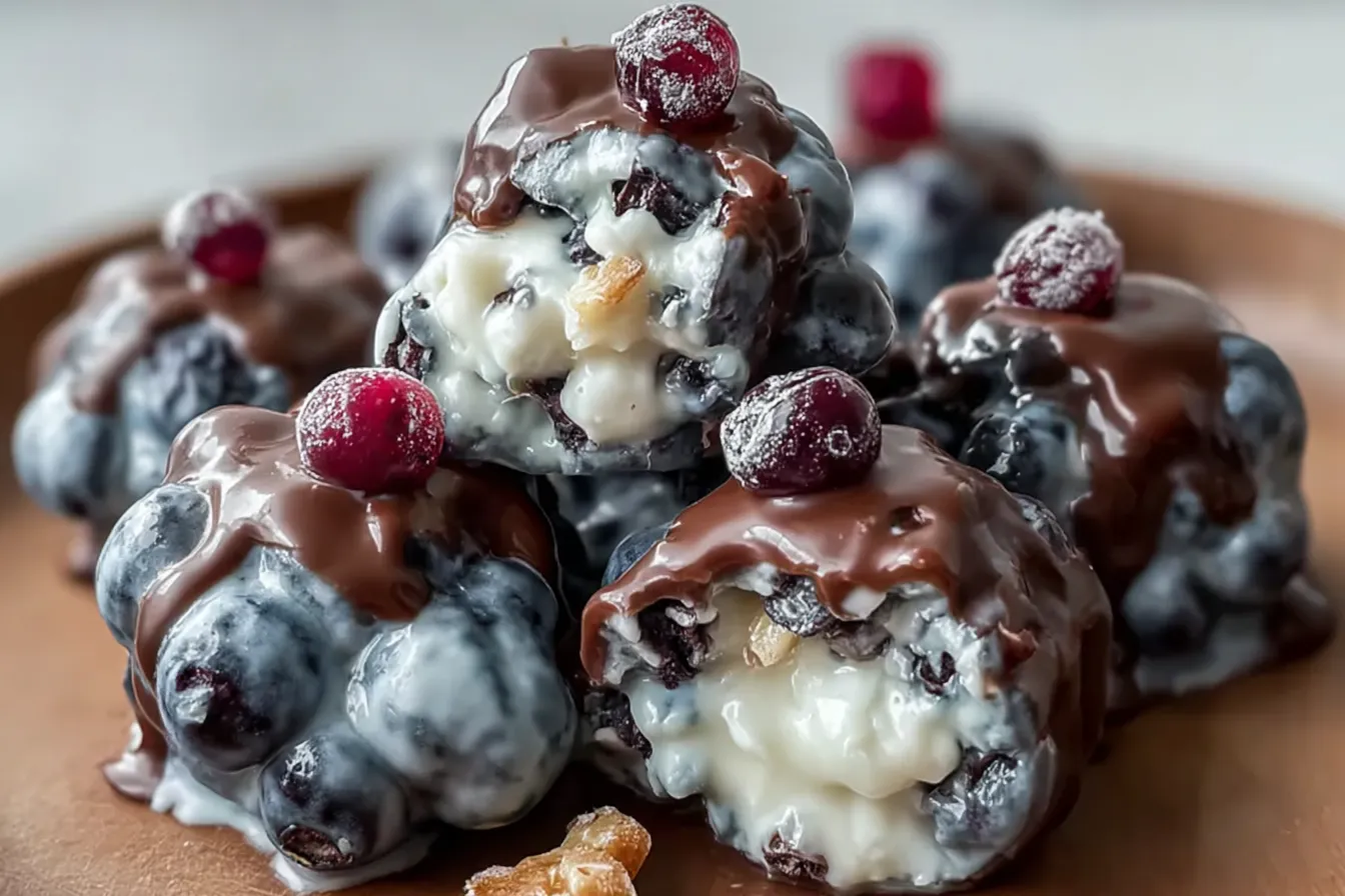 Blueberry Yogurt Clusters: Healthy Snack Ideas