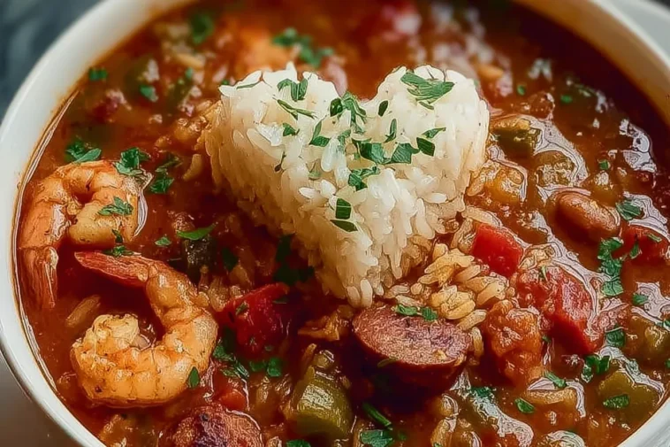 Cajun Jambalaya Soup Full of Flavor