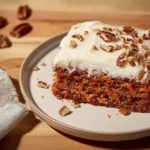 Carrot Cake: A Deliciously Moist Delight to Savor 14 Irresistible Carrot Cake on a Plate