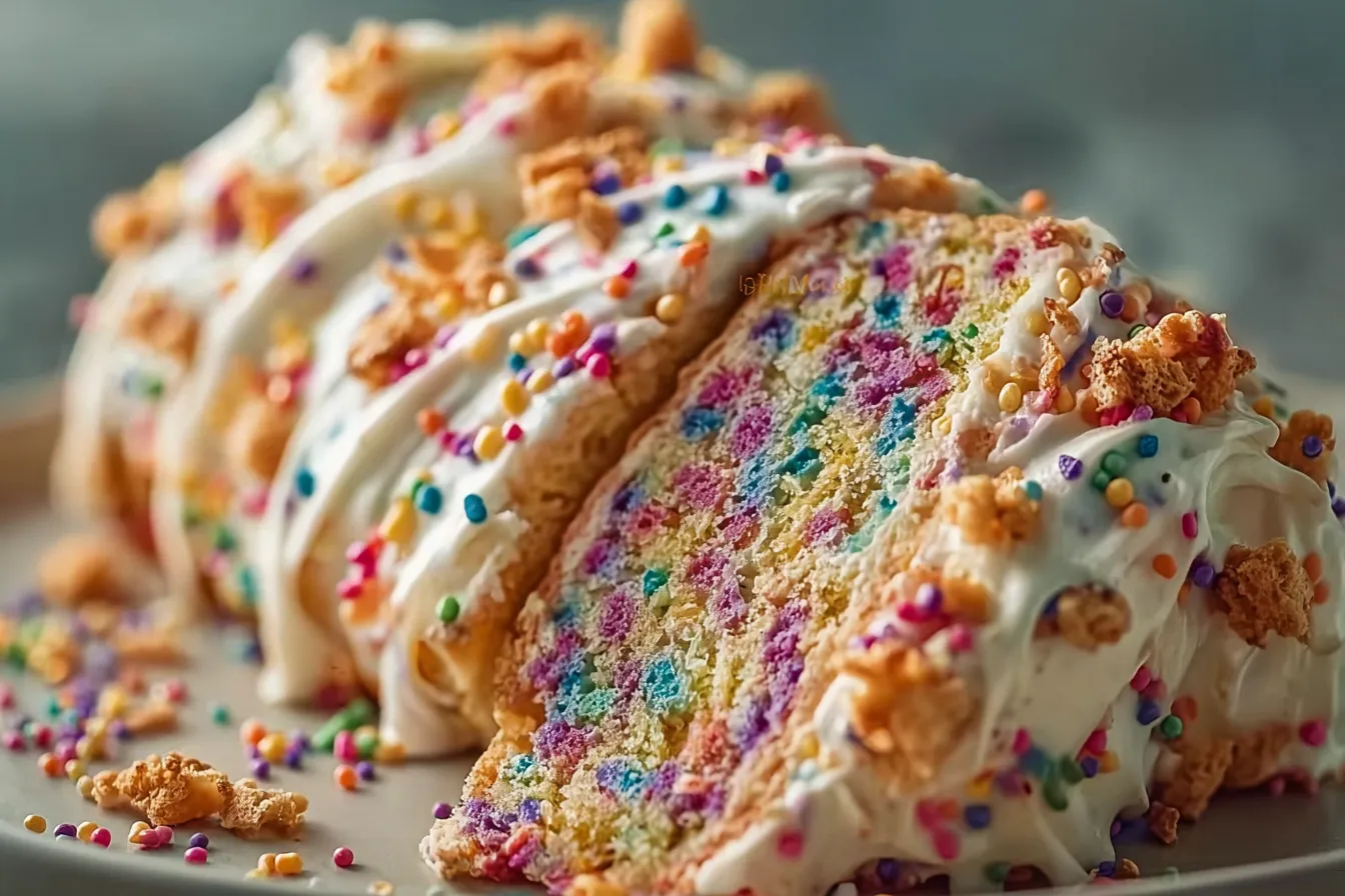 Chaos Style Confetti Birthday Cake