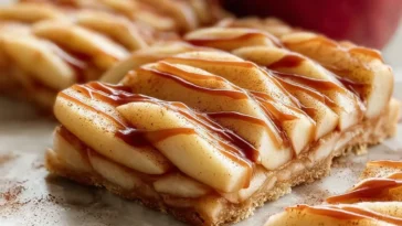 Delicious Chicago Style Bakery Apple Slices Fresh from the Oven