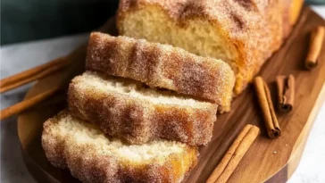 Delicious Cinnamon Sugar Donut Bread Slices