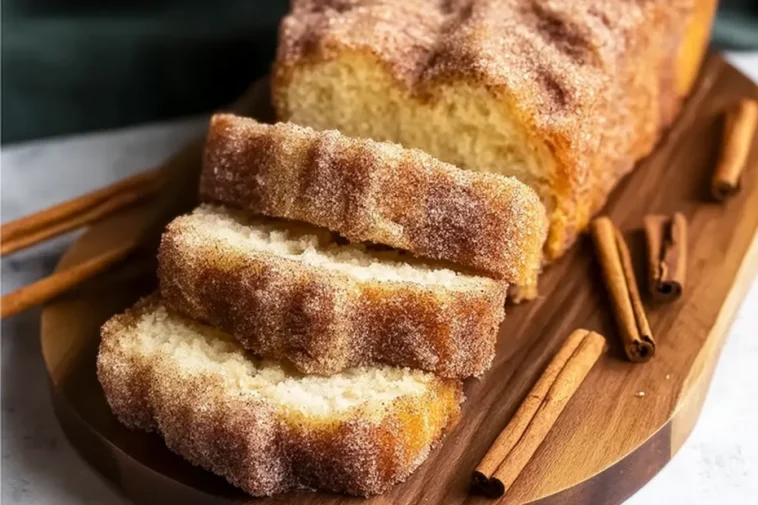 Delicious Cinnamon Sugar Donut Bread Slices
