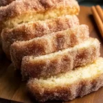 Delicious Cinnamon Sugar Donut Bread Freshly Baked