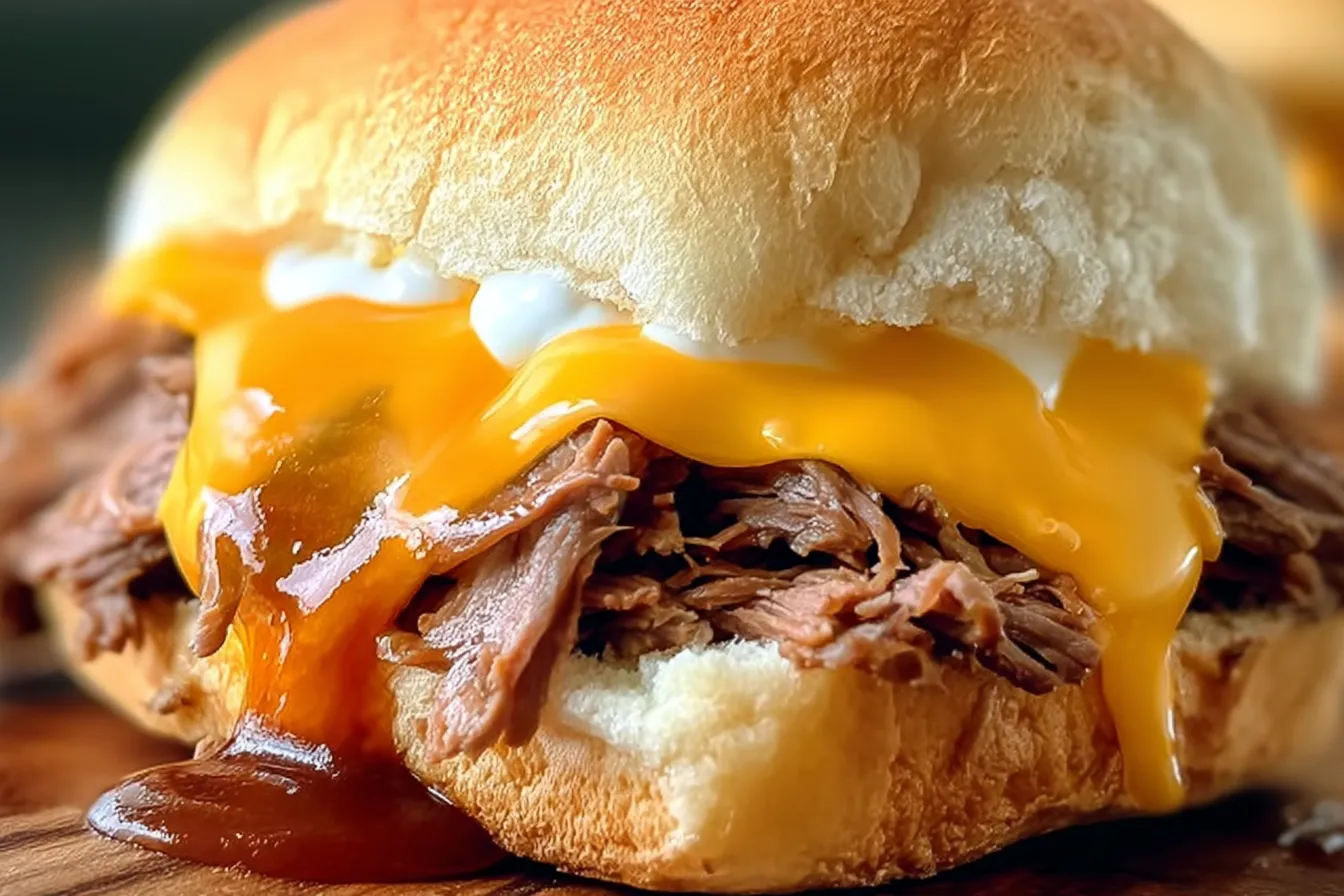 Delicious Copycat Arby’s Beef Cheddar Sandwich