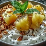 Cottage Cheese Pineapple Granola Bowl