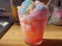 Cotton Candy Sparkle Soda in a Fun Glass