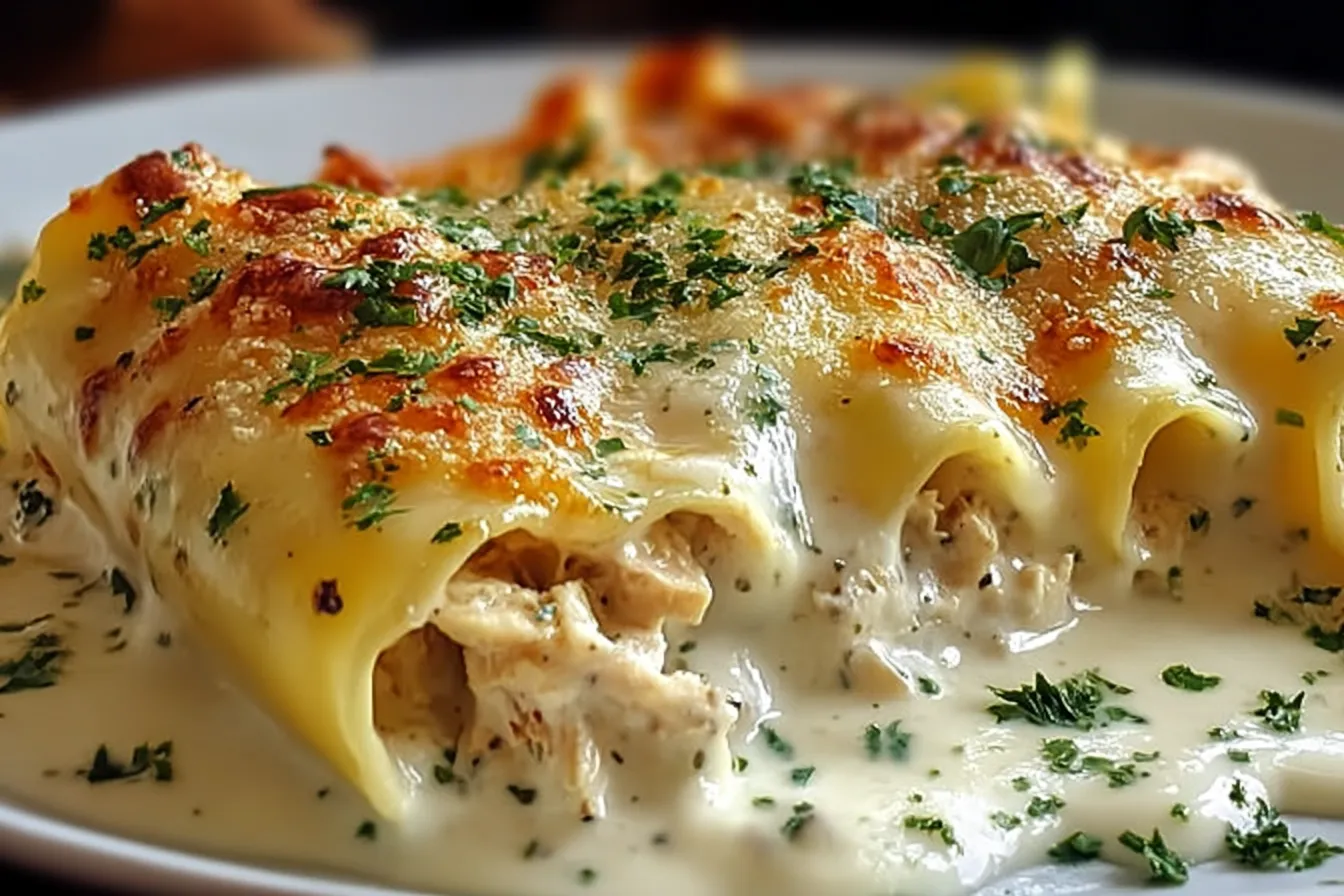 Creamy Chicken Alfredo Lasagna Rolls for Cozy Family Dinners 4 Creamy Chicken Alfredo Lasagna Rolls for Cozy Family Dinners
