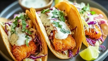 Crispy Baja Fish Tacos Ready to Enjoy