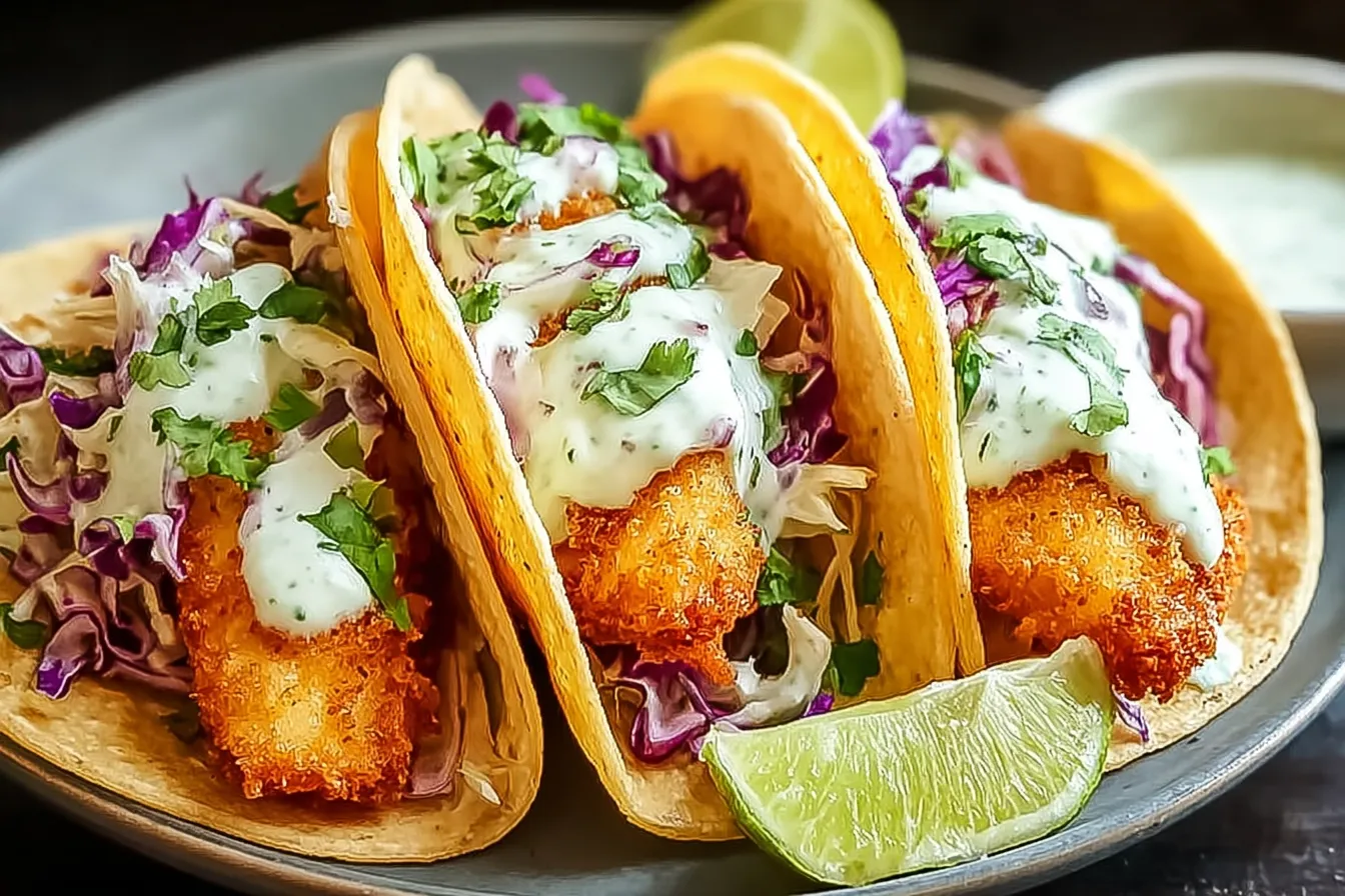 Crispy Baja Fish Tacos: Best Ever! Tasty & Delicious Crunch 4 Crispy Baja Fish Tacos: Best Ever!