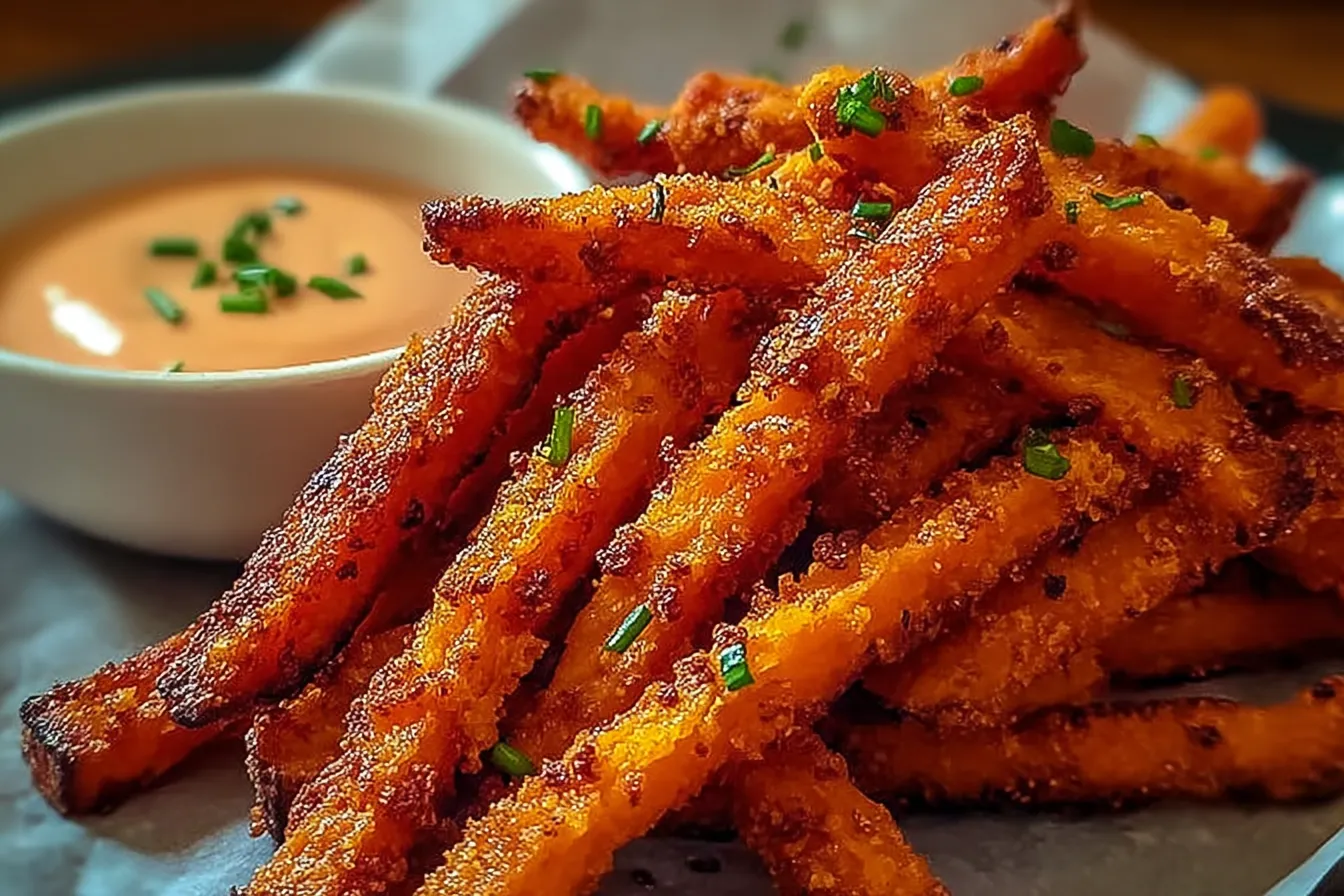Crispy Oven Baked Sweet Potato Fries