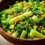 Crunchy Celery Salad Bowl
