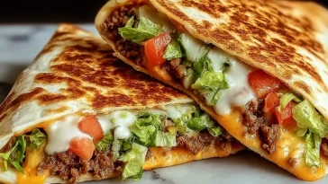 Guilt-Free Keto Crunchwraps Ready to Serve
