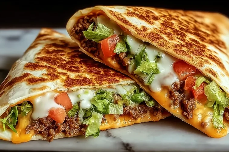 Guilt-Free Keto Crunchwraps Ready to Serve