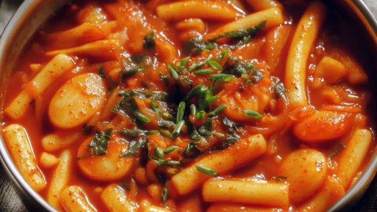 Delicious Tteokbokki Recipe in a Bowl
