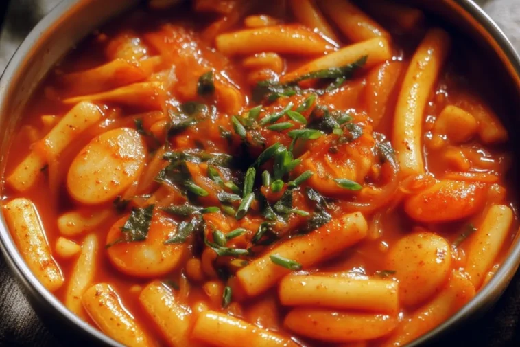 Delicious Tteokbokki Recipe in a Bowl