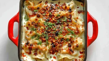 Delicious Dumpling Lasagna (Viral TikTok Version)