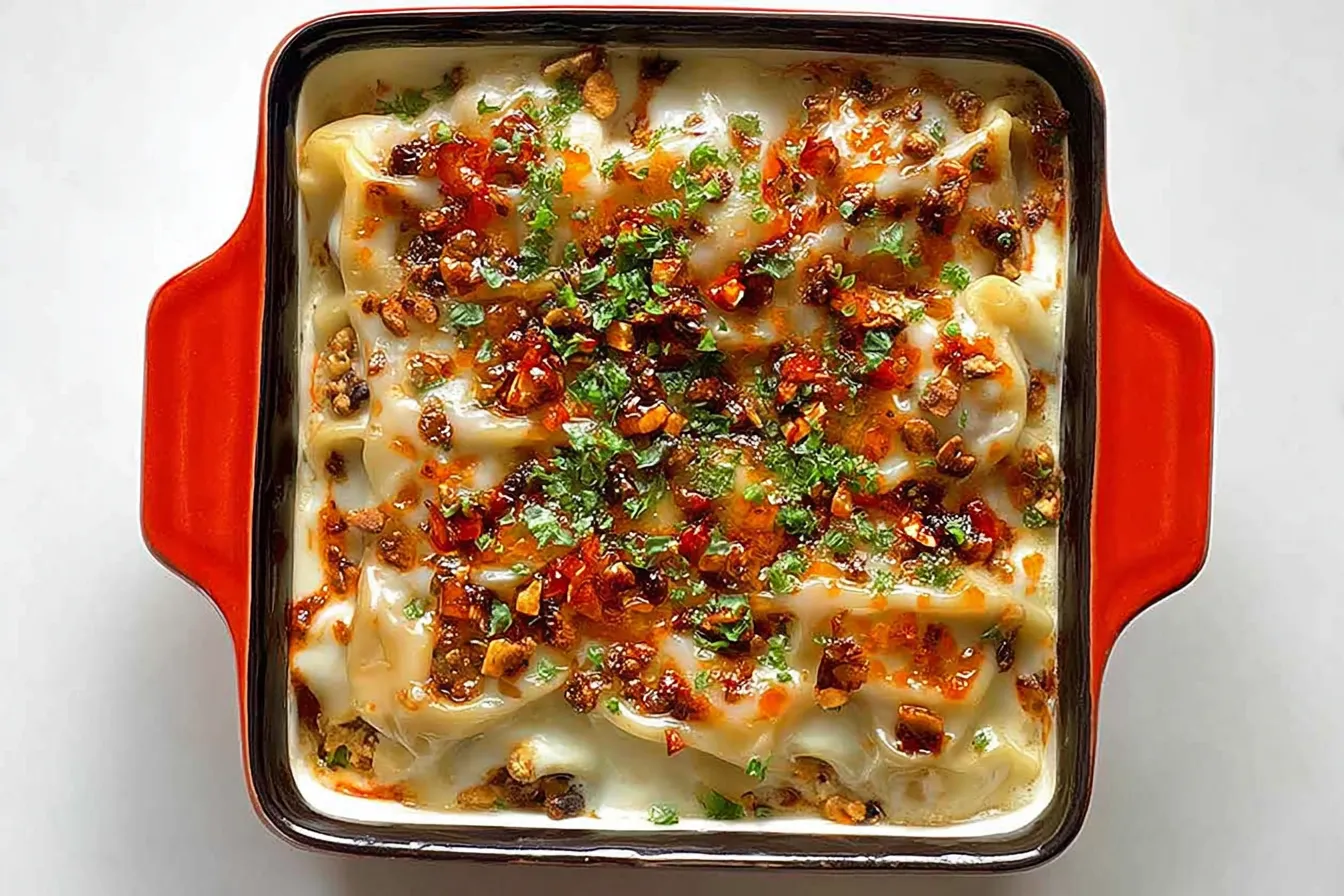 Dumpling Lasagna (Viral TikTok Dumpling Lasagna) – Must Try! 4 dumpling lasagna viral tiktok dumpling lasagna 2