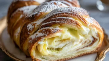 Easter Cream Cheese Babka Freshly Baked