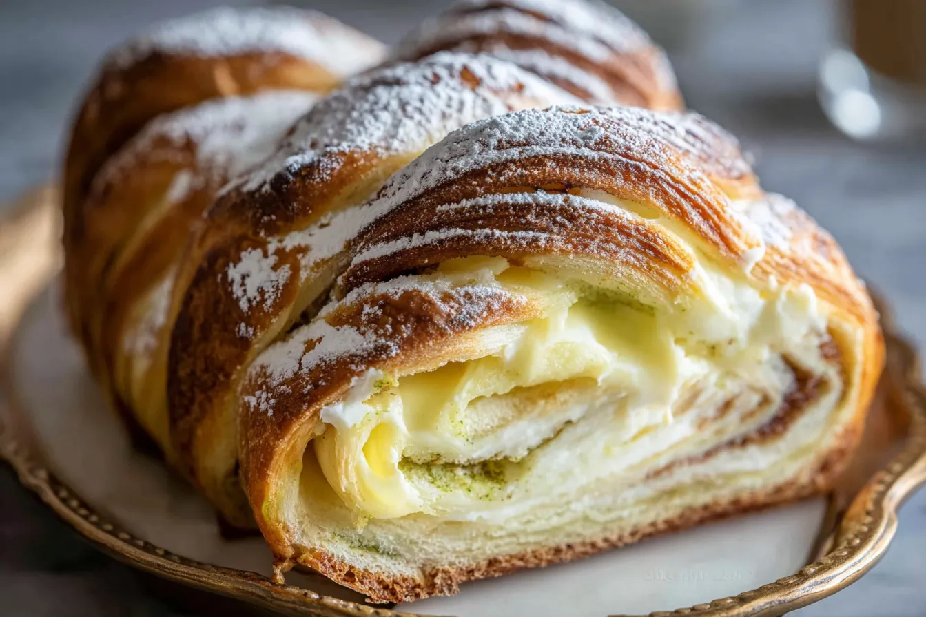 Easter Cream Cheese Babka Freshly Baked