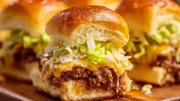 Easy Big Mac Sliders – Perfect for Your Next Party!