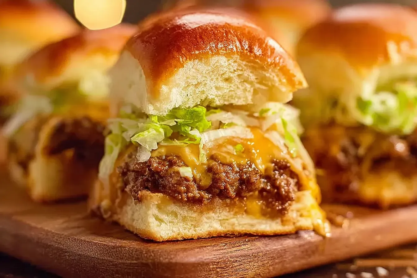 Easy Big Mac Sliders for an Amazing Party Treat
