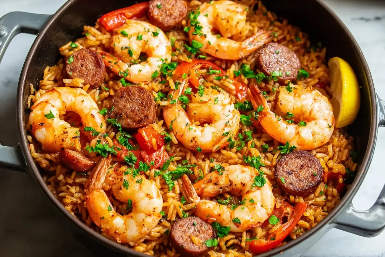 Easy One Pot Jambalaya with Shrimp and Sausage: A Delightful Dish 3 Delicious Easy One Pot Jambalaya with Shrimp and Sausage