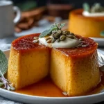 Easy Pumpkin Flan: Delightfully Simple Dessert Recipe 5 Easy Pumpkin Flan in a Glass Dish