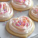 Delicious Sugar Cookie Frosting on Cookies