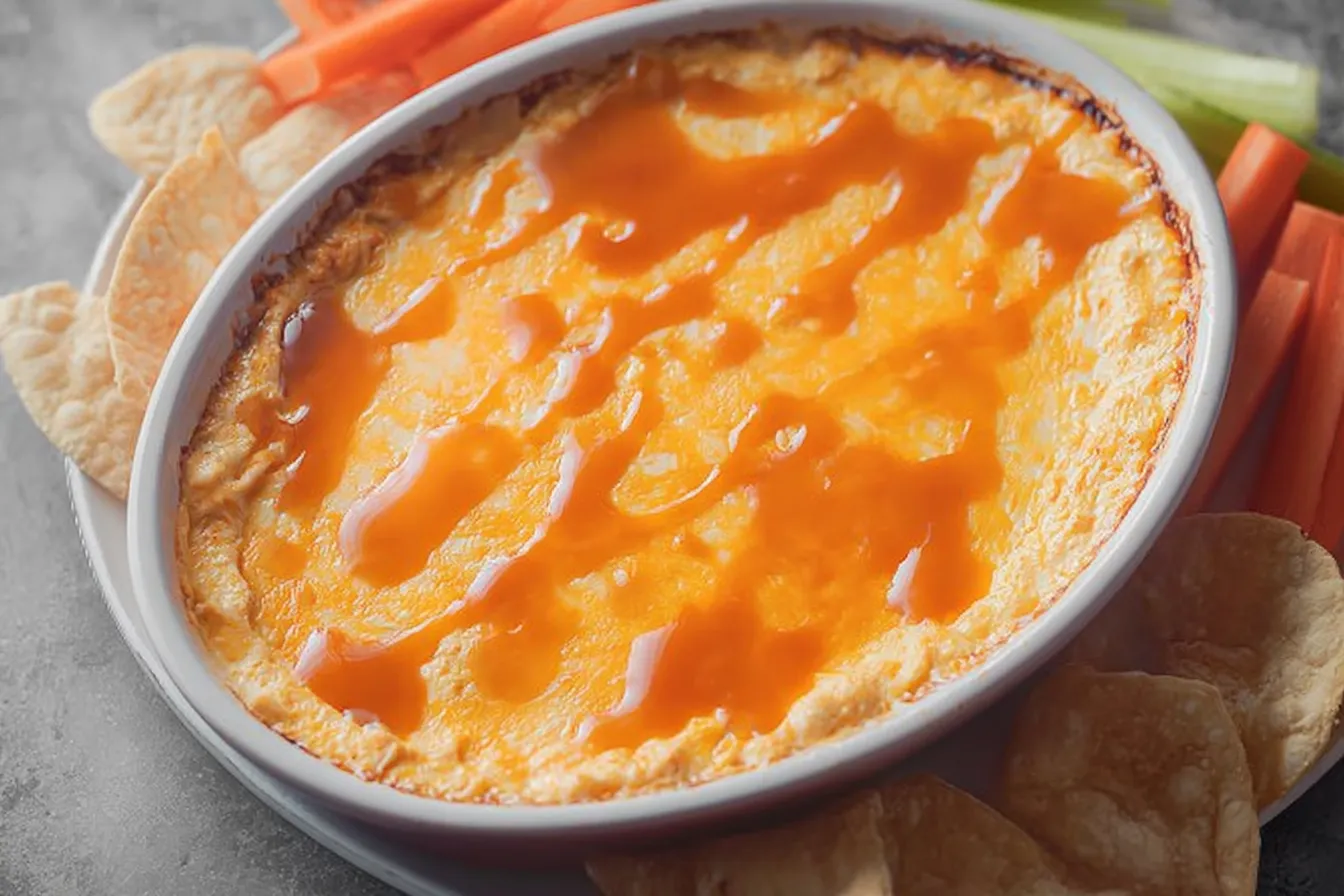 Healthy Buffalo Chicken Dip