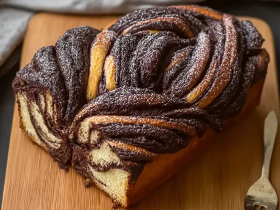 Irresistible Ina Garten Chocolate Babka Freshly Baked
