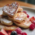 Irresistible Mini Heart Pancakes for Galentine’s Brunch