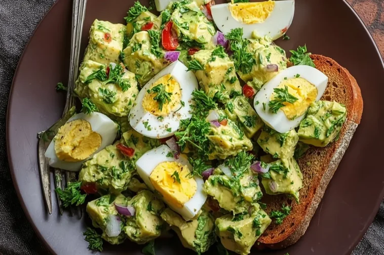 Keto Avocado Egg Salad: A Delightful Low-Carb Meal 3 Keto Avocado Egg Salad: A Healthy Low-Carb Option