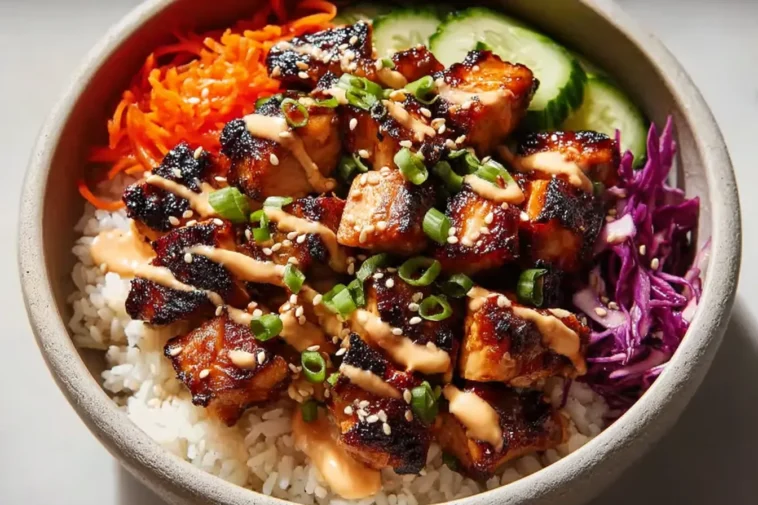 Korean BBQ Chicken Bowls (Easy Weeknight Recipe!) - Tasty Bowl