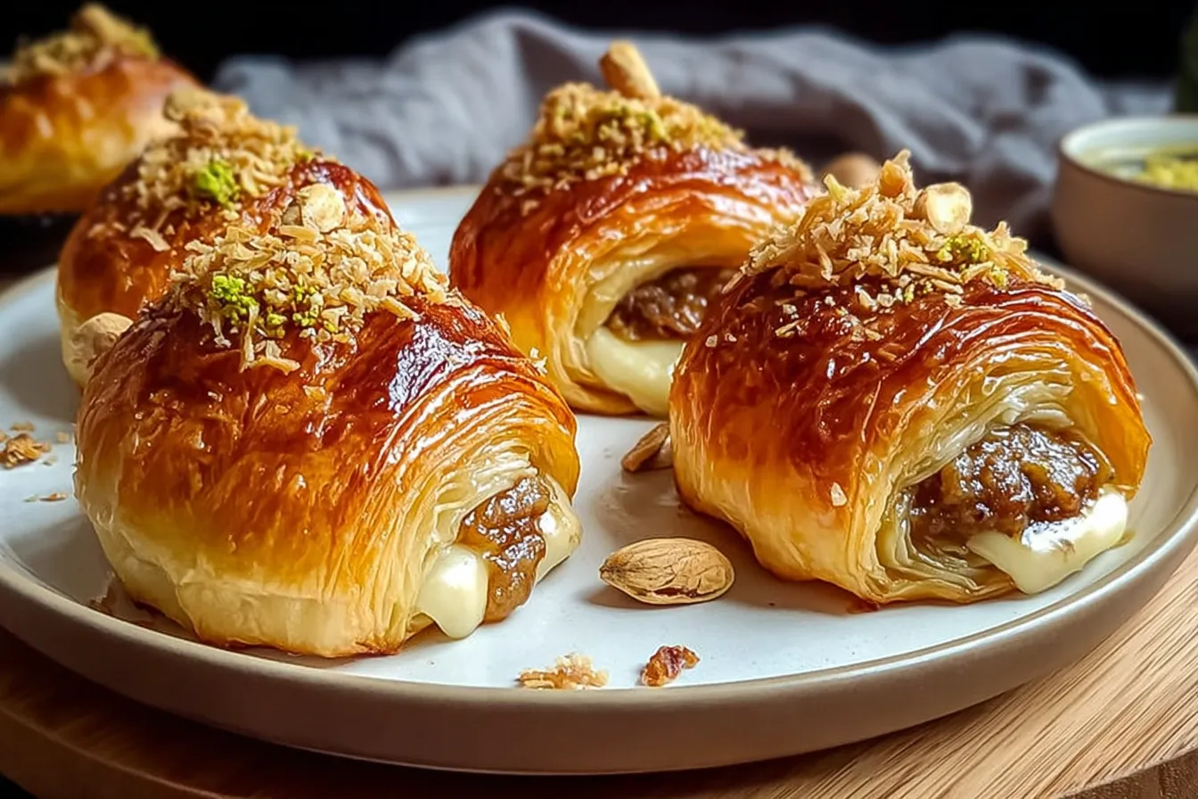 Kunafa-Stuffed Croissant Cups: An Incredible Ultimate Recipe