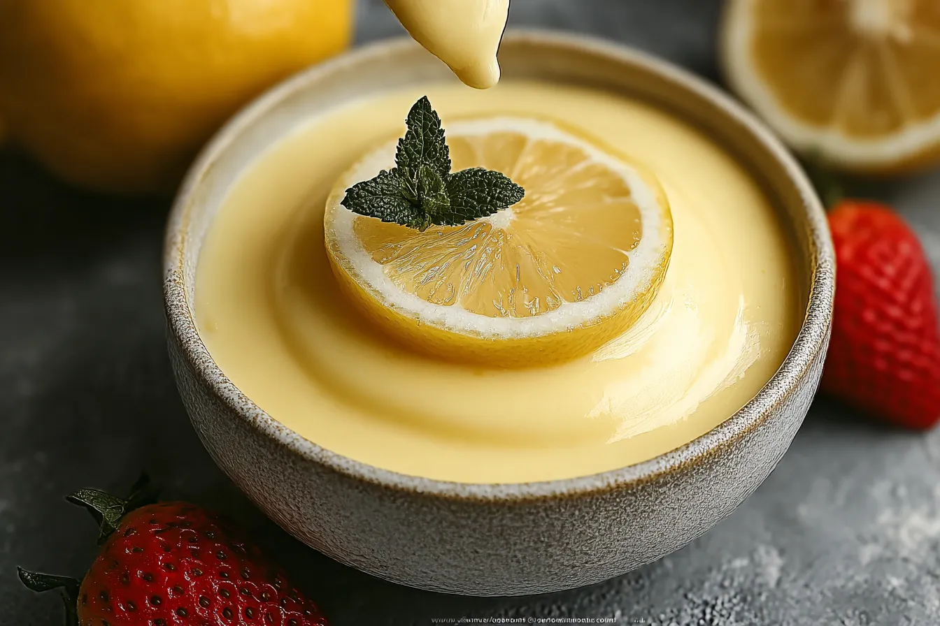 Lemon Custard Recipe: A Refreshing Delight for Your Dessert 4 Lemon custard recipe