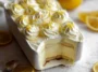 Lemon Limoncello Italian Tiramisu Served in Elegant Dishes