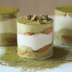 Delicious Matcha Tiramisu Ready to Serve