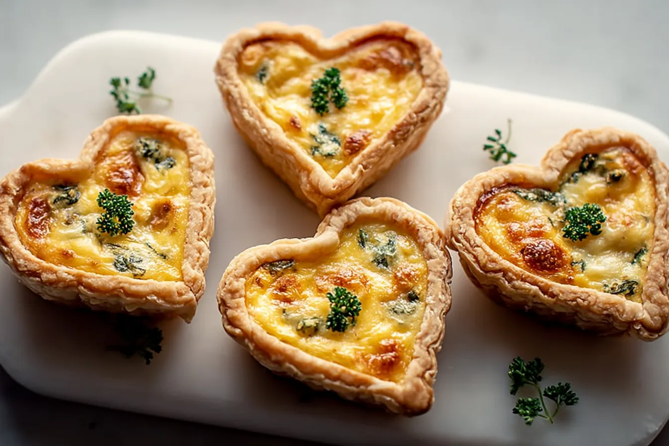 Mini Quiche Hearts – A Savory Valentine’s Day Favorite