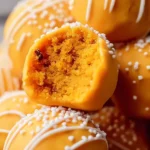 Delicious Orange Truffles Ready to Indulge In