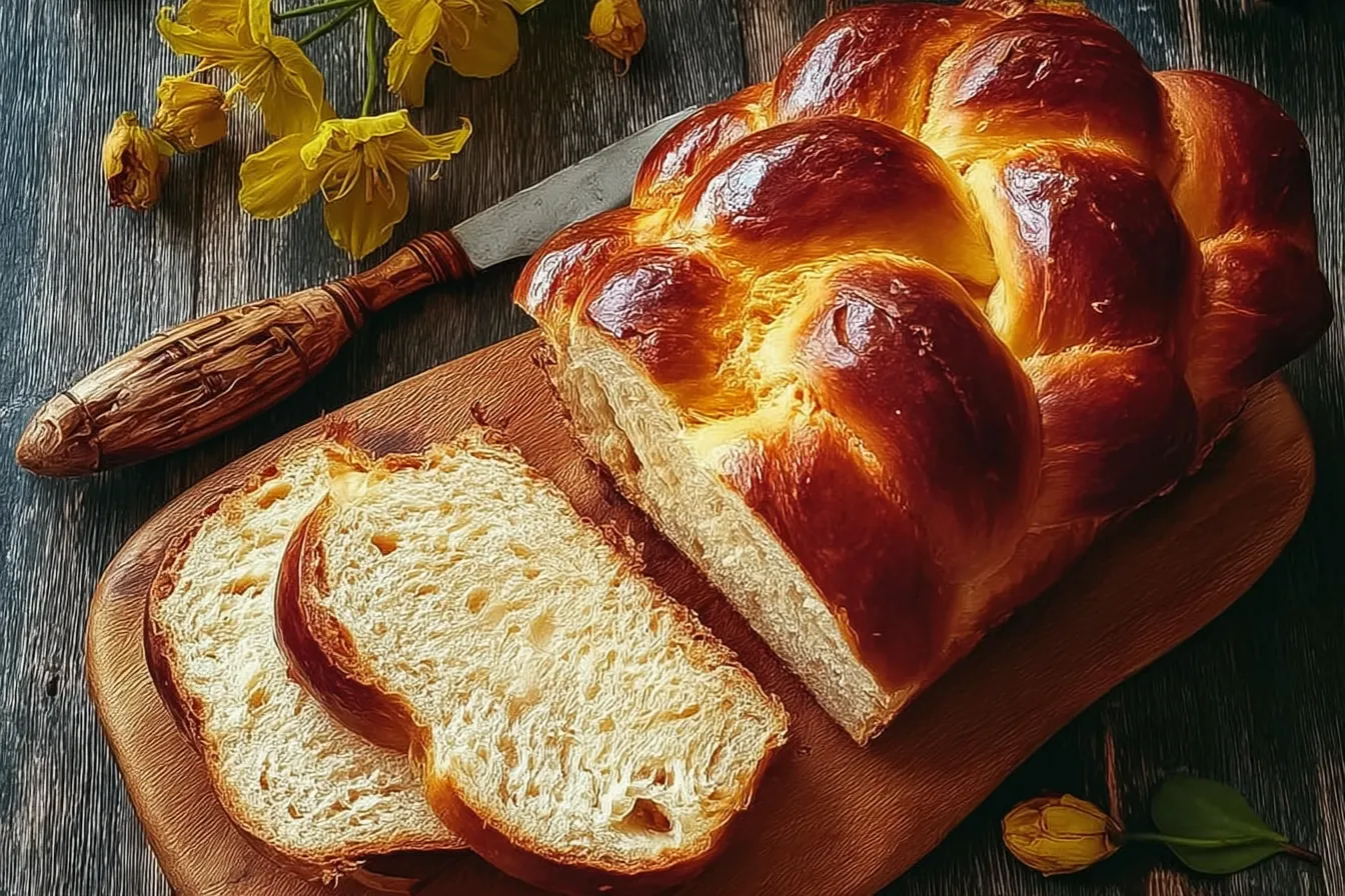 Baked Paska Bread