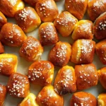 Delicious Homemade Pretzel Bites Fresh Out of the Oven