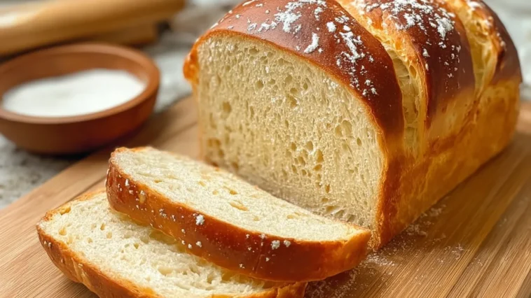Quick and Easy Bread with Instant Yeast Freshly Baked Loaf