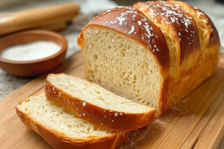 Quick and Easy Bread with Instant Yeast Freshly Baked Loaf